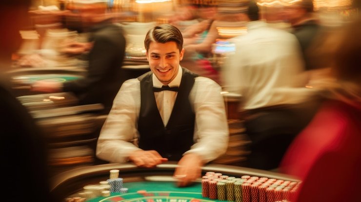 Antarmuka aplikasi mobile geektyper menampilkan pasar sportsbook dan live dealer